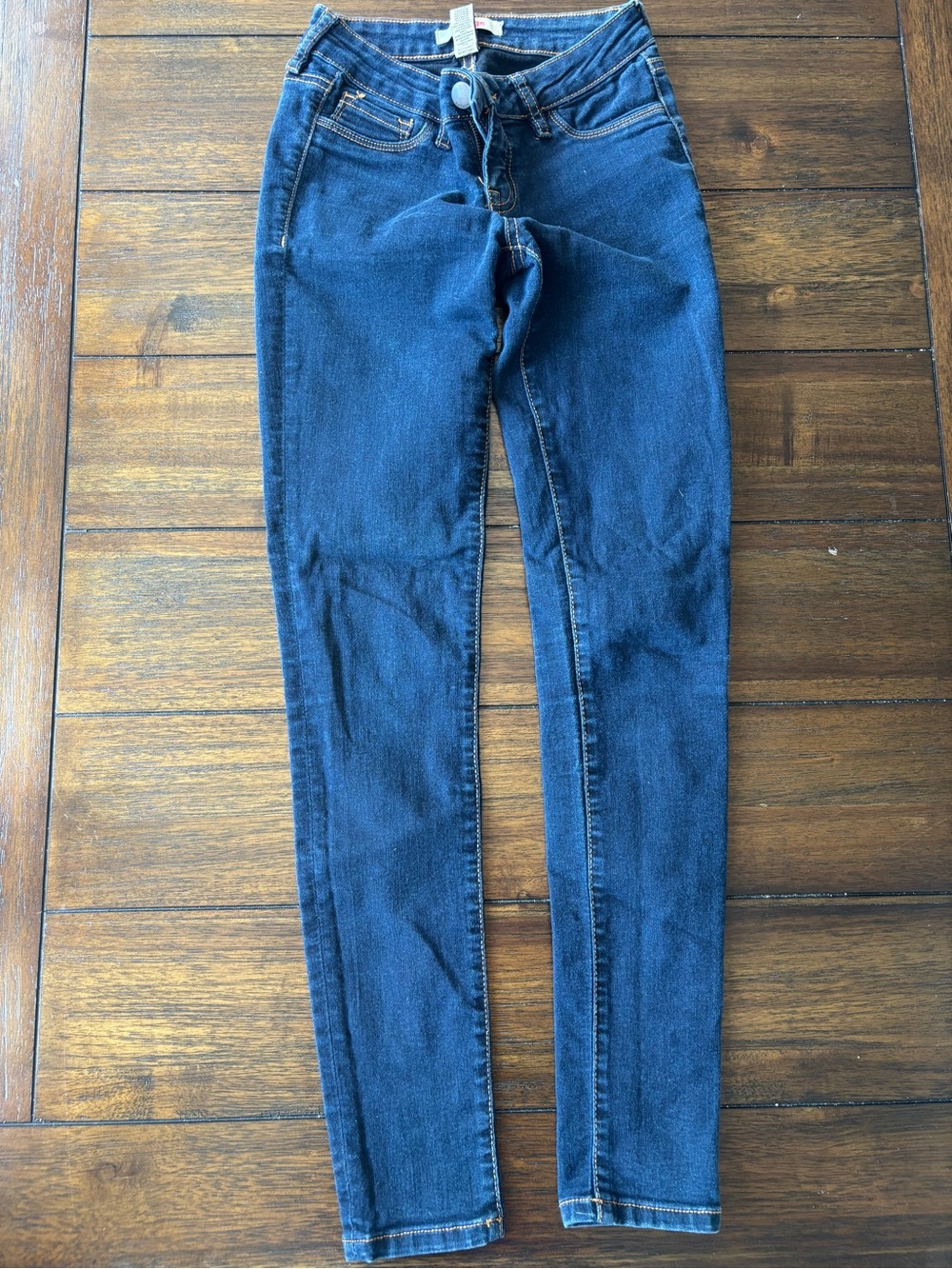 Refuge Women's Dark Blue Skinny Jeans